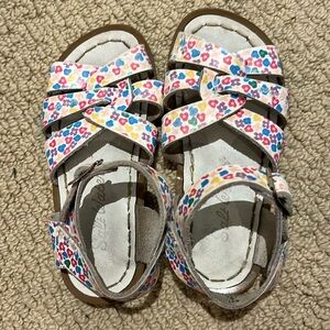 Floral salt water sandal